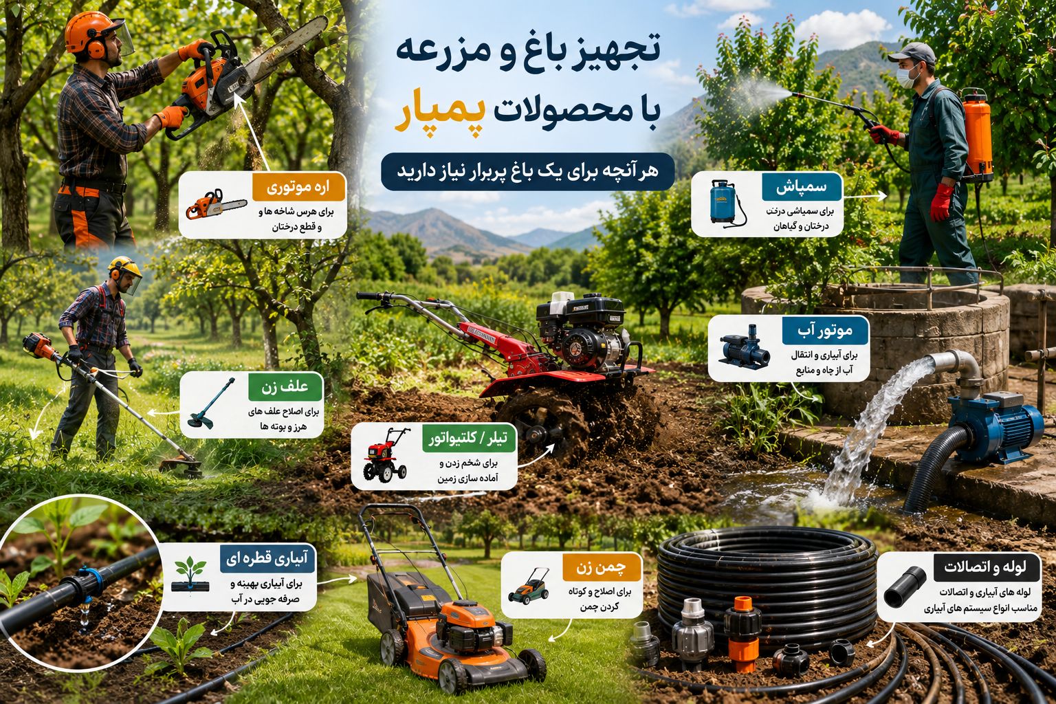راهکارهای ادوات کشاورزی🚜